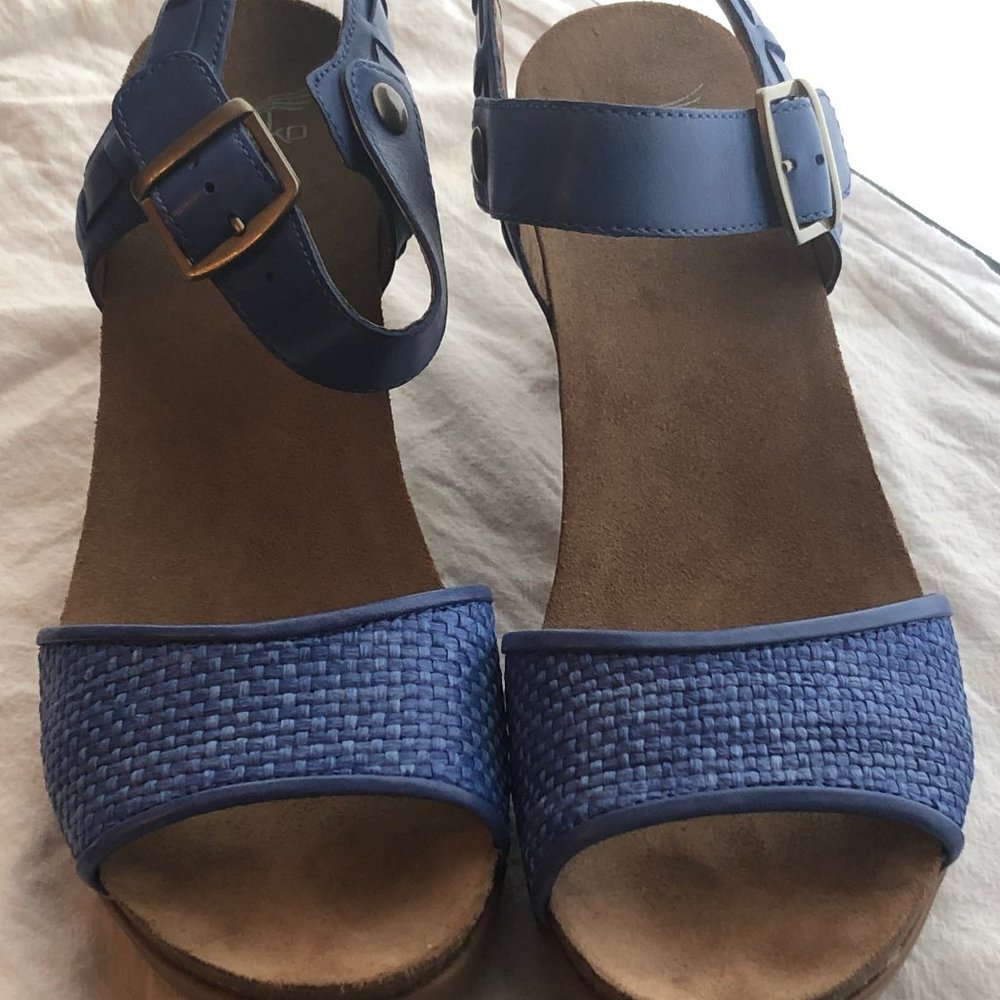 Cobalt Blue Dansko Sandal